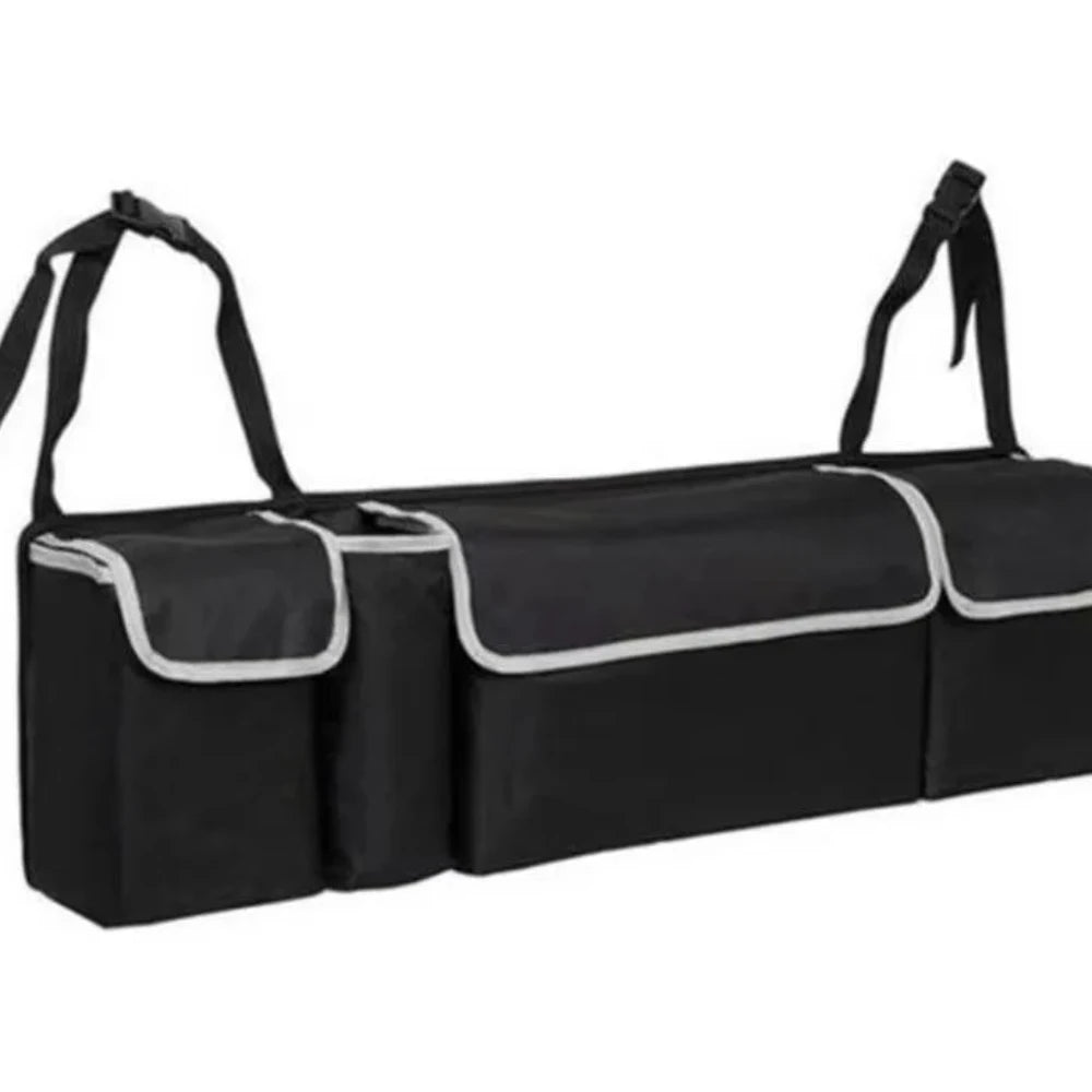 Versatile Oxford Cloth Car Trunk Storage Bag Rear Seat Back Hanging Vehicle Organizer Box for Automobile Interior