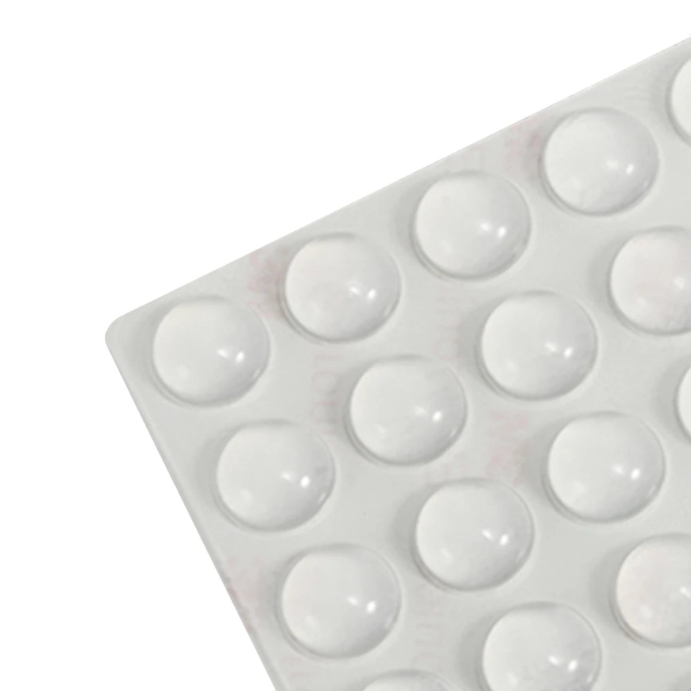 100Pcs Self Adhesive Door Stopper Rubber Damper Buffer Cabinet Bumpers Silicone Furniture Pads Cushion Protective Pads