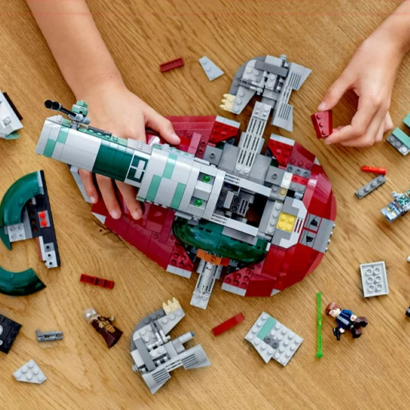 1007pcs Galaxy 20th Anniversary Edition Slave 1 Building Blocks Space Bricks Toys For Children Christmas Birthday Gifts