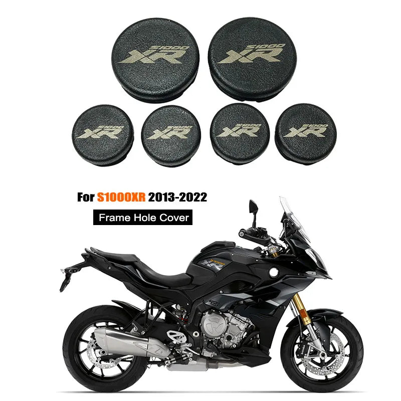 S1000XR Frame Hole Cover Caps Plug Frame Cap For BMW S1000XR Chassis Plugs S 1000XR S1000 XR 2013-2022 2017 2018 2019 2020 2021