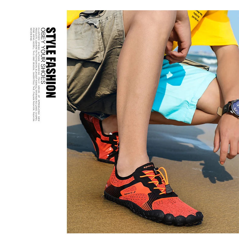 Water Shoes for Women Men Barefoot Shoes Upstream Breathable Beach Shoes Sport Shoe Quick Dry River Sea Aqua Shoes  cycling shoe