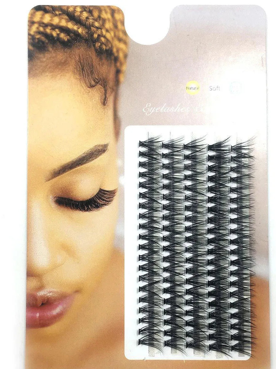 Hot Selling DIY Makeup 100 Clusters  False Eyelashes Extension