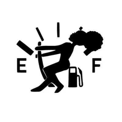 Fuel Tank Cap Cover High Gas Consumption Decal Fuel Gage Empty Vinyl Funny Car Stickers Scratch Paste Sticker