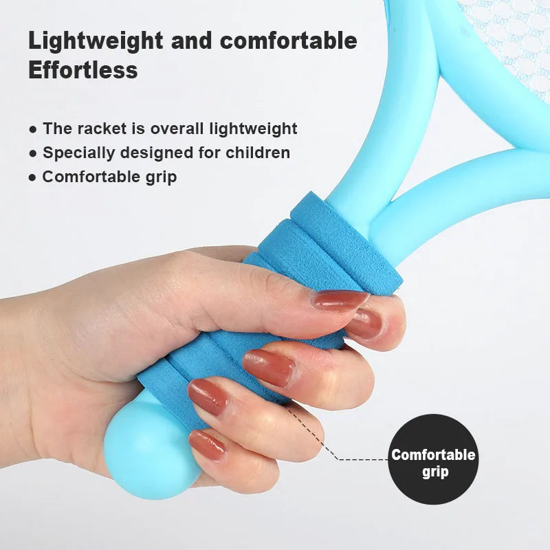 Racket Tennis for Children Outdoor Sports Badminton Racket Kindergarten Toy Set for 3-12years Old Badminton Sets