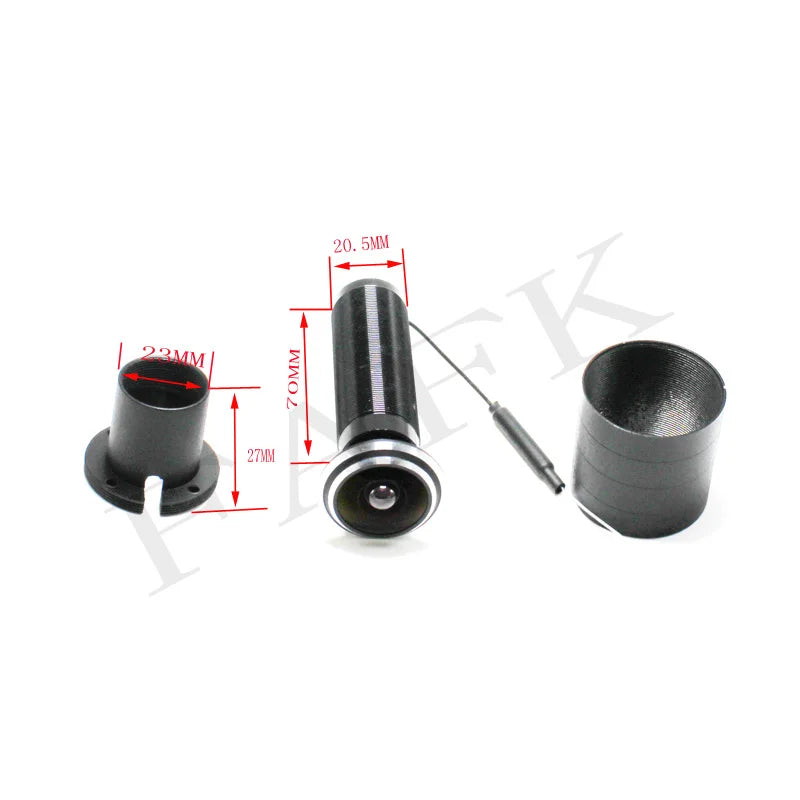 V380 Door Eye Hole Security 1080P HD  1.7mm Lens Wide Angle FishEye CCTV Network Mini Peephole Door WifI  Camera P2P ONVIF
