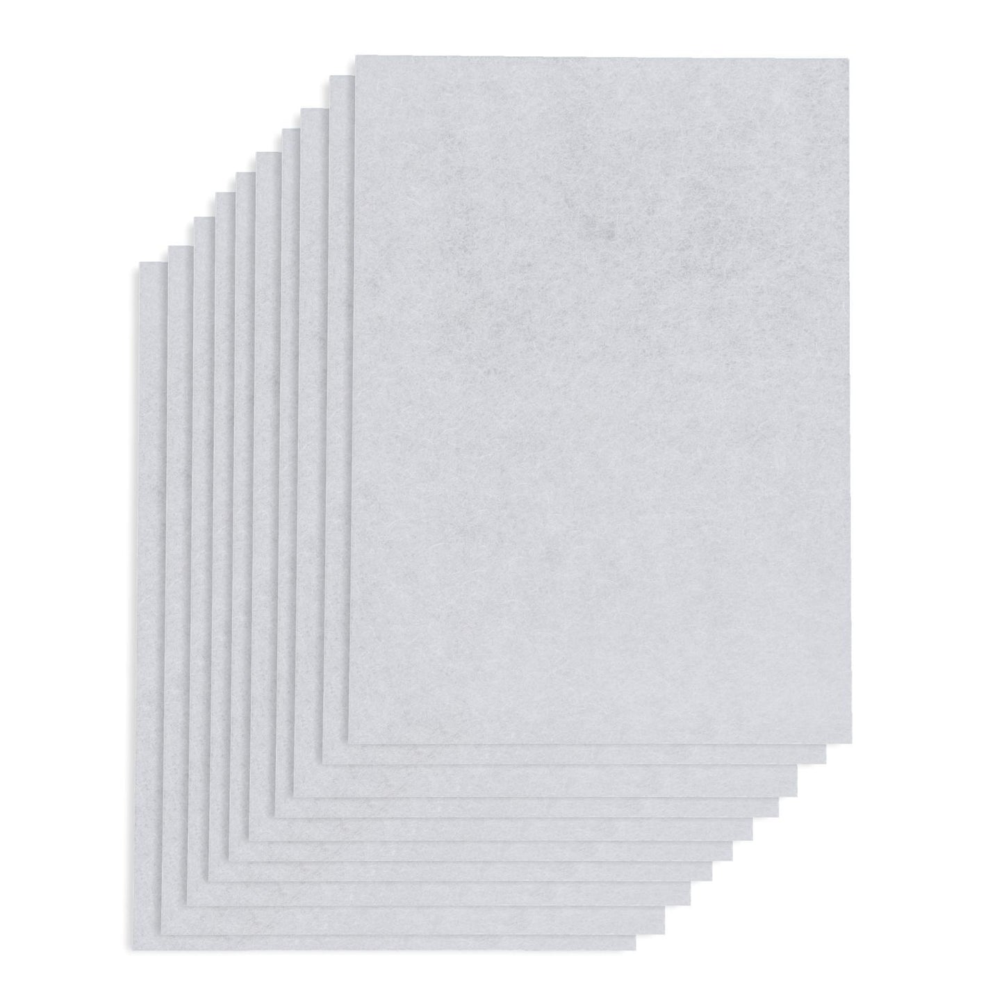 10x Blank Heat Shrink Papers Sheets 6Inchx8inch Handmade Supplies for Keychain Crafts Ornaments Making