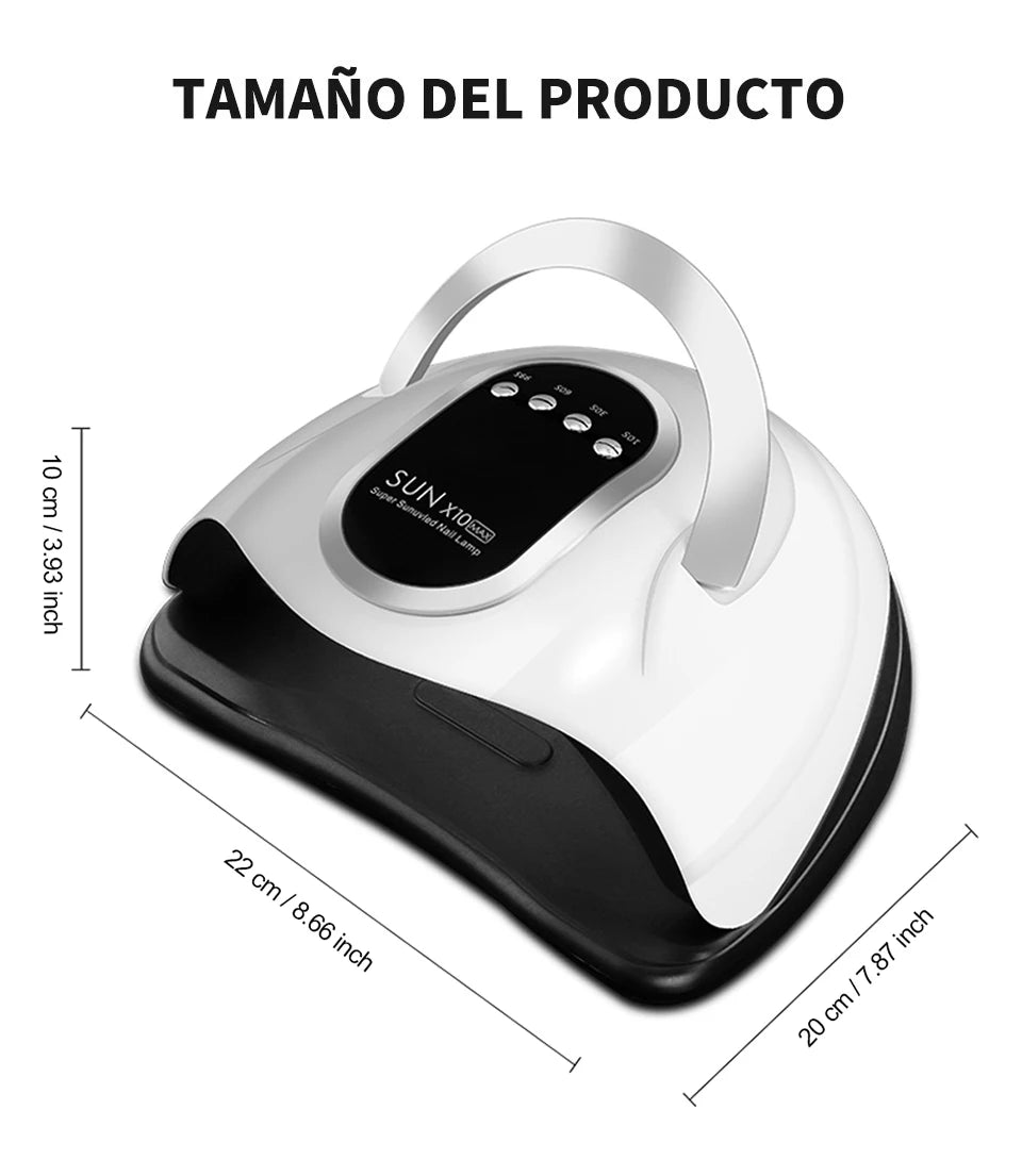 LIMEGIRL UV LED Light for Nails Polish Drying Lamp with Motion Sensing Manicure Pedicure Professional Home Salon Tool Equipment