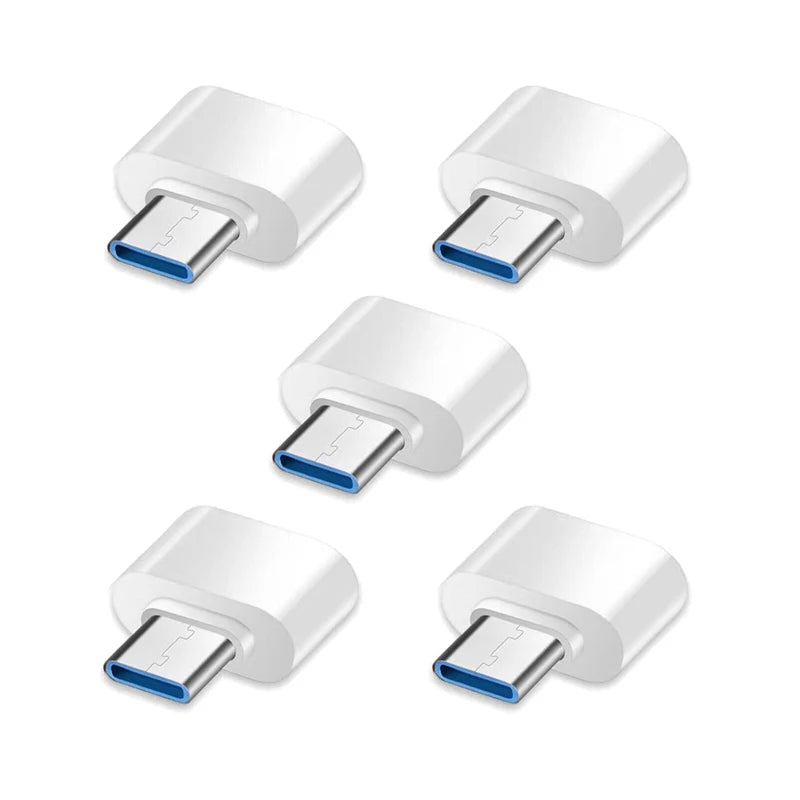 Type C to USB Adapter 3.0 USB-C 3.1 Male OTG A Female Data Connector For MacBook Pro iPad Mini 6/Pro MacBook Air Type C Devices