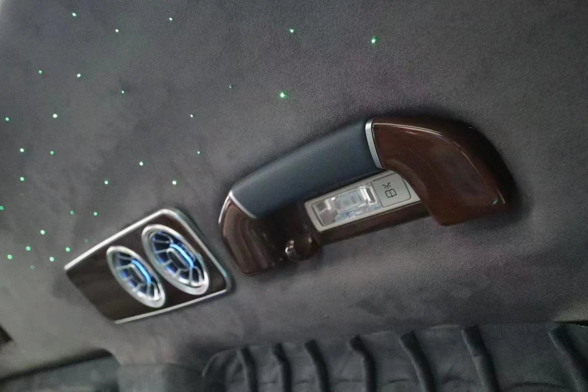 Interior Roof LED Air Conditioning Turbo Vent AC Outlet Trim  For Mercedes Benz V Class EQV Vito Viano Valente Metris W447 V250