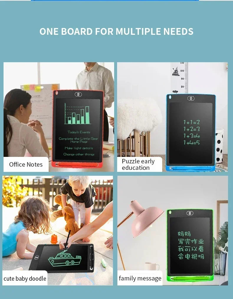 New LCD Drawing Tablet Children Toys Painting Tools Electronics Writing Board Boy Kids Educational Writing Tablet Drawing Board