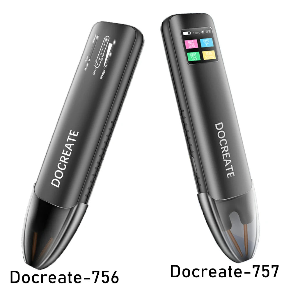 Docreate Color screen portable handheld small spot welder 18650 mobile phone lithium battery nickel plate collision welding