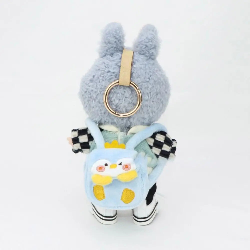 Animal Style 17Cm for Labubu Backpack Hand-made Clothes Matching Doll Backpack Replacement Doll Clothing Accessories