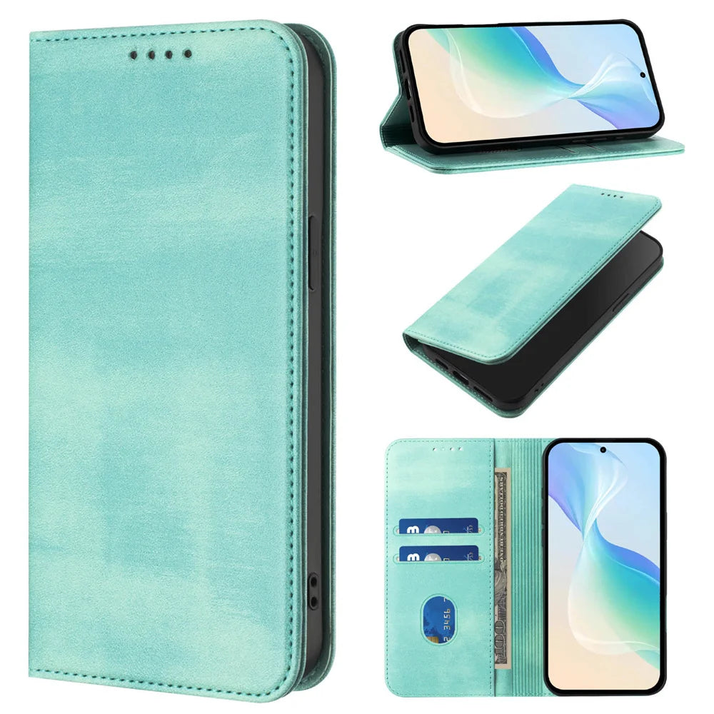 Wallet Flip Luxury Leather Phone Case on For Oneplus 15 13 13T 13R 13S 12 12R 11 11R 10T 10R 10 9 Pro 9R 8T Magnetic Back Cover