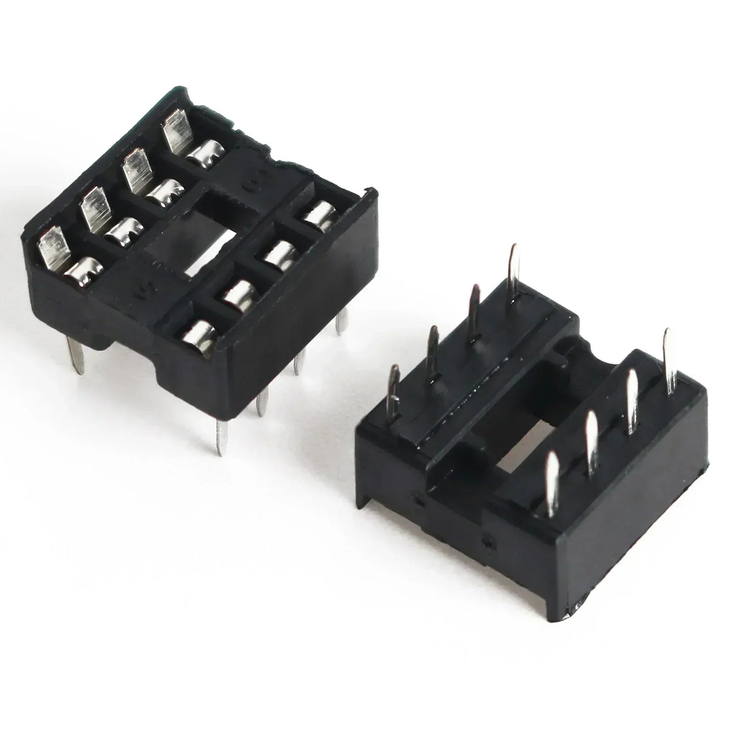 10pcs IC seat 6P/8P/14P/16P/18P/20P/24P/28P DIP IC Sockets Adaptor Solder Integrated Circuits Sockets Electronic Component