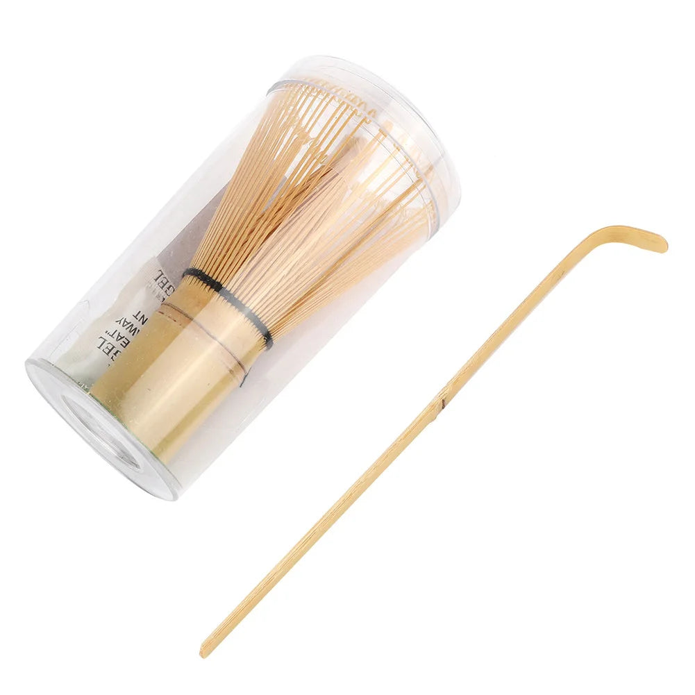 Bamboo Matcha Making Set Matcha Scoop Tea Maker Bamboo Matcha Making Set Whisk Hooked Bamboo Scoop Chashaku Matcha Tea Whisk