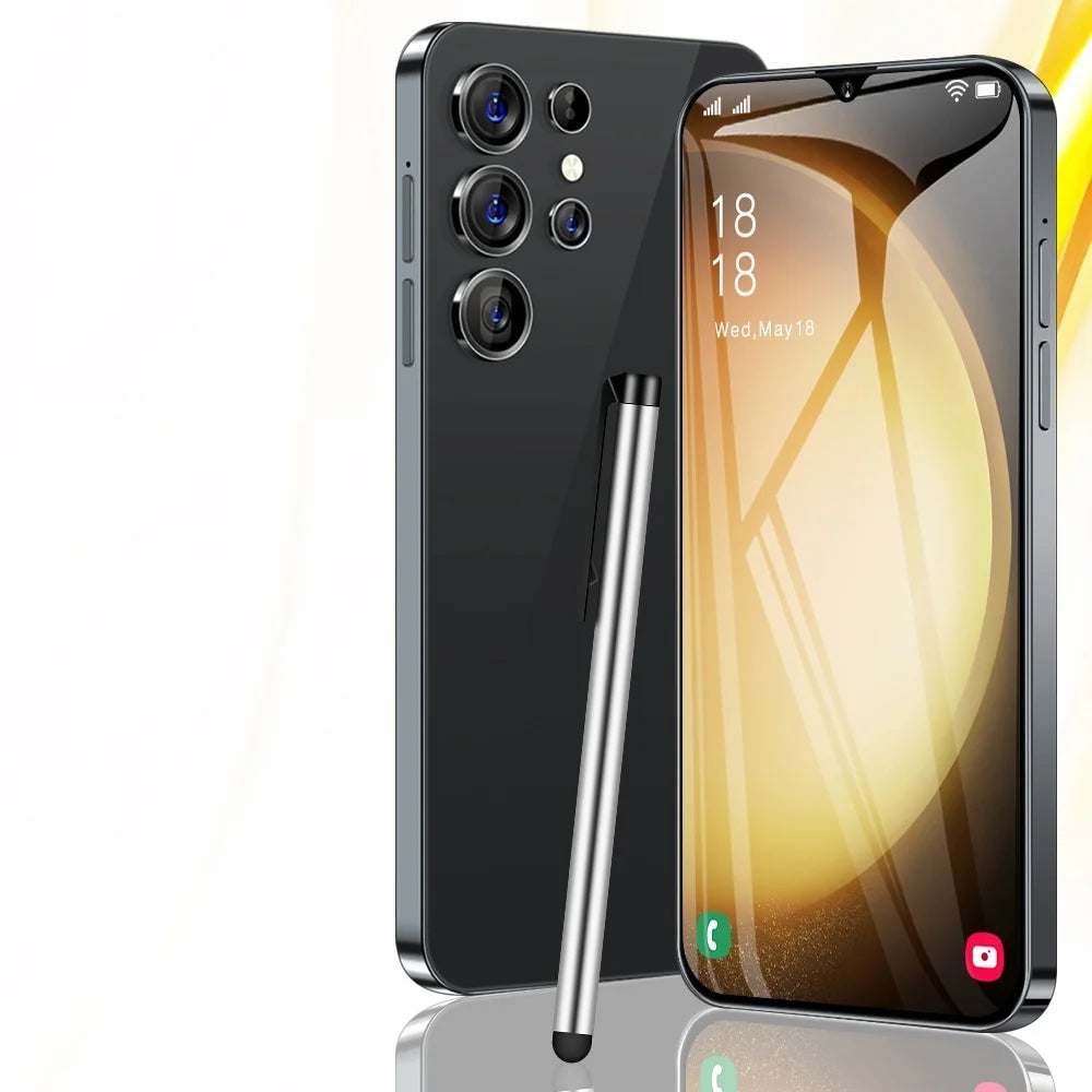 HOT 2025 new S25 Ultra original intelligent 5G dual card dual standby Android 14 system global version phones 7800mAh battery