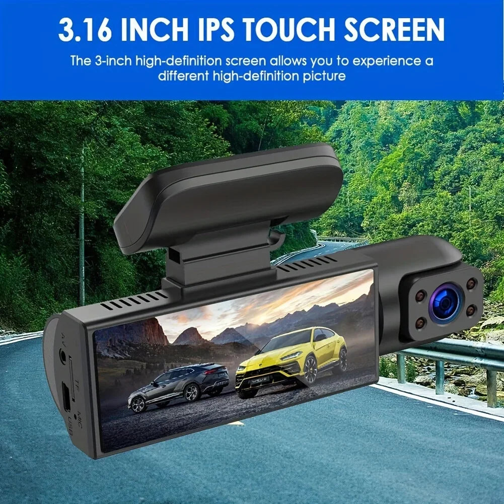 1440P HD WiFi Dash Cam for Car DVR Camera Video Recorder Auto Night Vision WDR Voice Control Wireless 24H Parking Mode