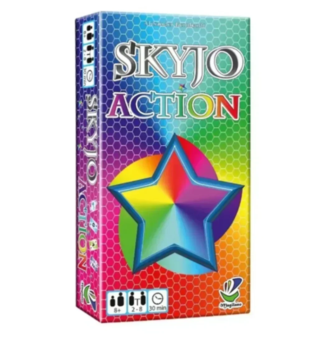 Skyjo Board Games Card Party of Tables for The Whole Family Deck Box Wit Social Collective Games Children Tapis Poker Social