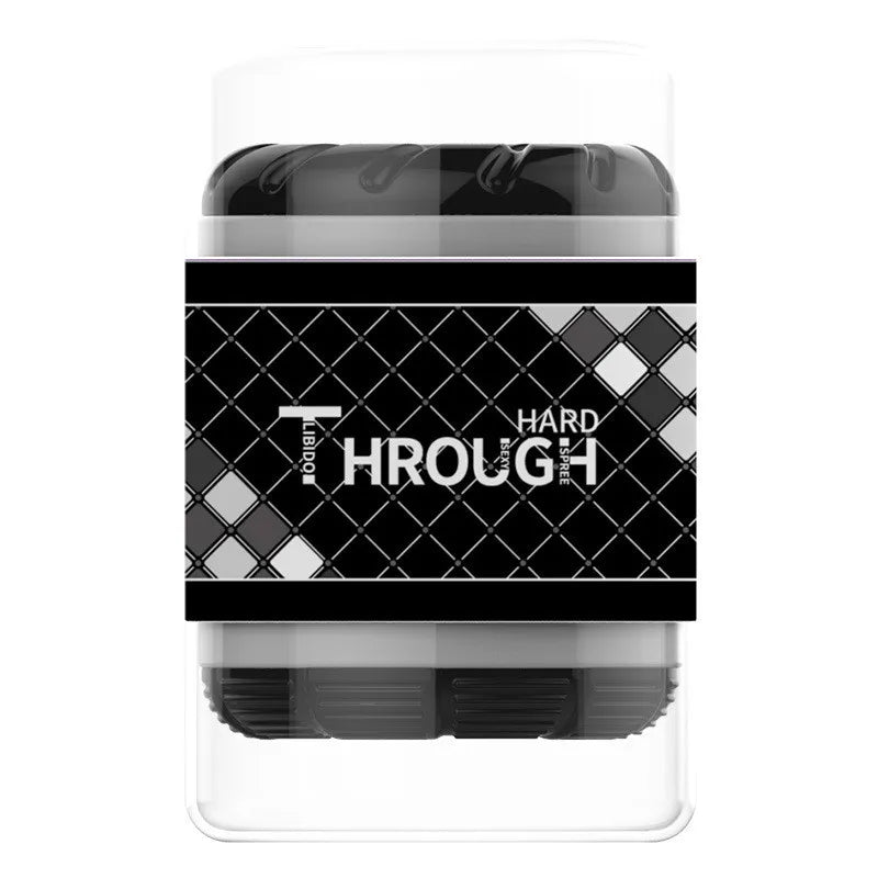 Portable Male Masturbation Cup Sex Toys with 4 Options, Penis Exercise Trainer & Head Stimulator for Men, Adult Novelty Toys