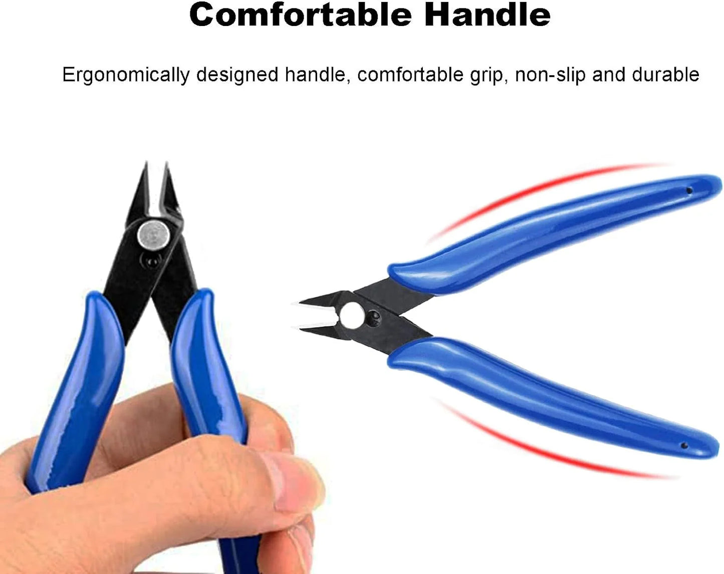 5/10/20pcs 170 Wire Cutter DIY Electronic Diagonal Pliers Side Cutting Nippers Wire Cutter 3D Printer Parts