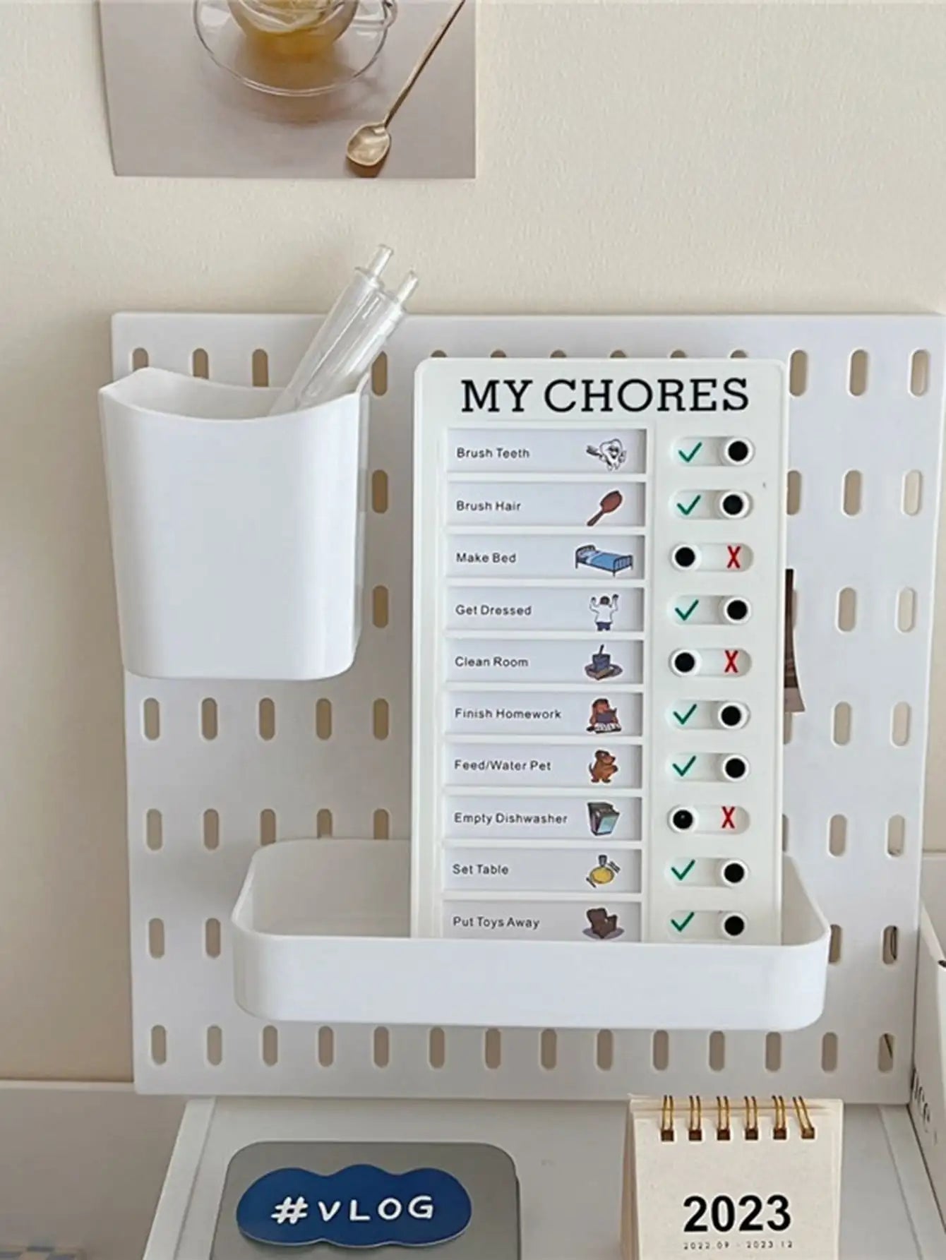 Bview Art 10 Blank Sheets of Paper to do List Board Memo List Board for Adults and Children for Planning Reminders