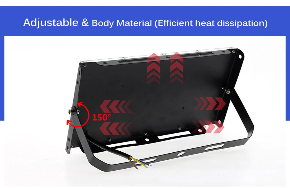 UV Flood Light AC 220V 50W 100W LED Stage Blacklight Ultraviolet Flood Effect Light for Halloween Xmas Dance DJ Disco Party Bar