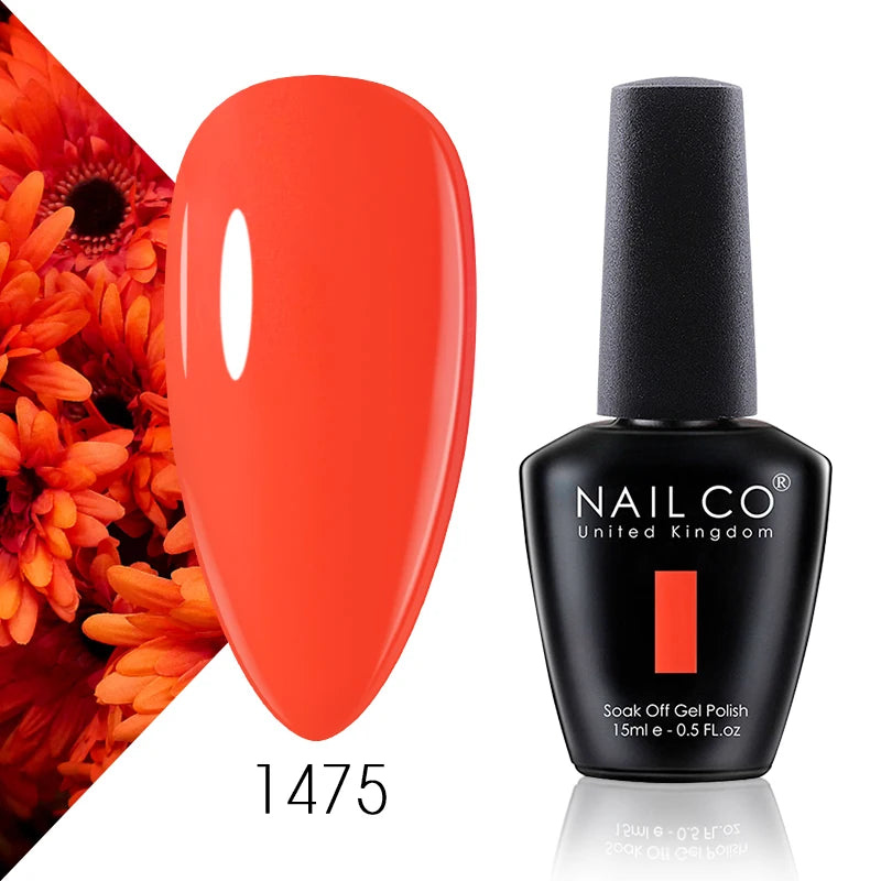 NAILCO 15ml Hema Free TPO Free Top Coat And Base Coat Art Design Gel Nail Polish Top Base Coat UV LED Soak Off Gel Nail Varnish