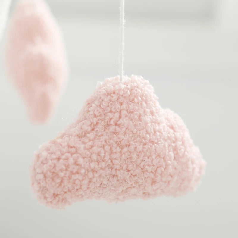 Baby Crib Mobile Bed Bell Toys Musical Rattle Educational Toys Bed Bell Newborn Mobile Bed Bell Bracket Baby Hanging Toys Holder