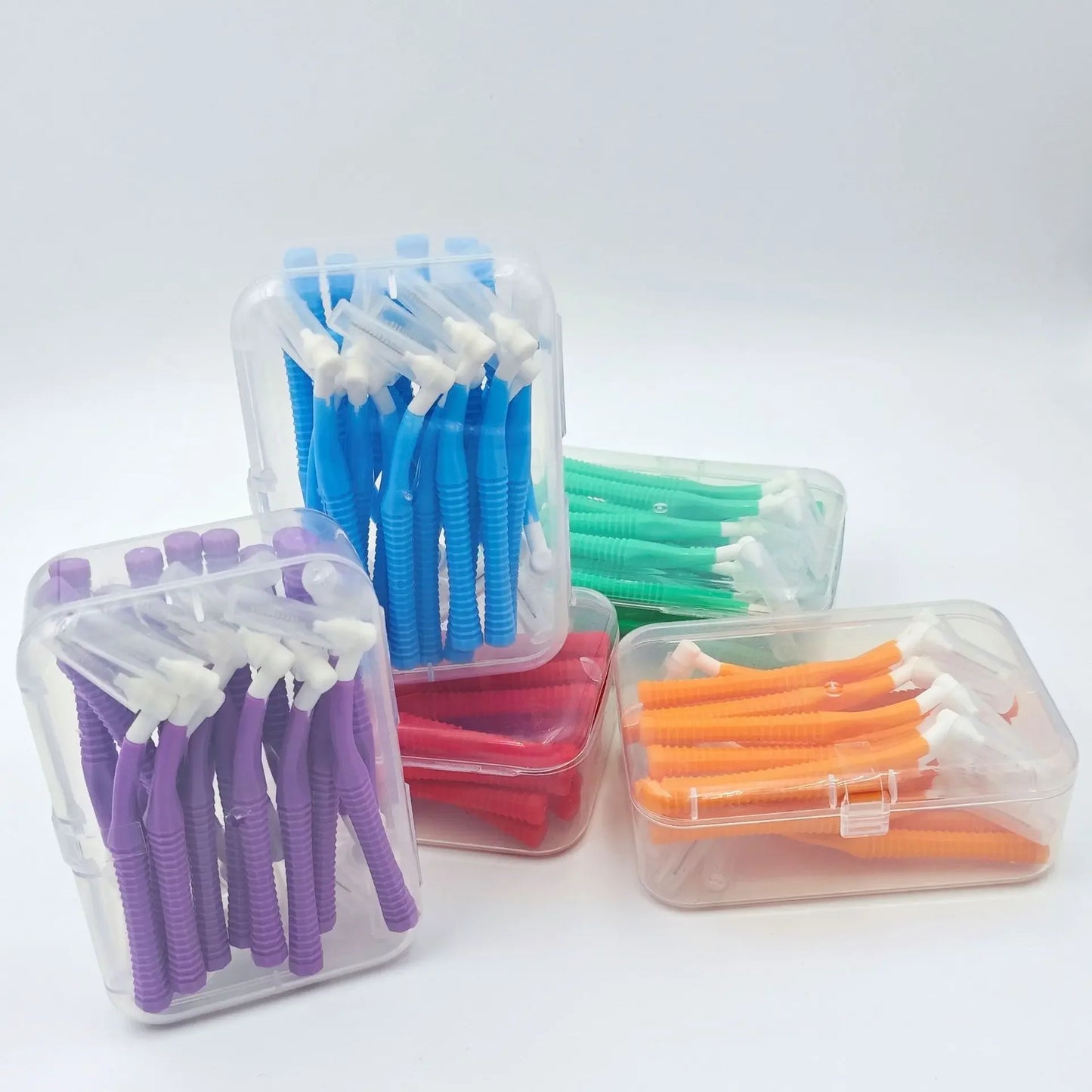L type Toothbrush Interdental brush interchangeable interdental brush posterior interdental brush orthodontic toothbrush