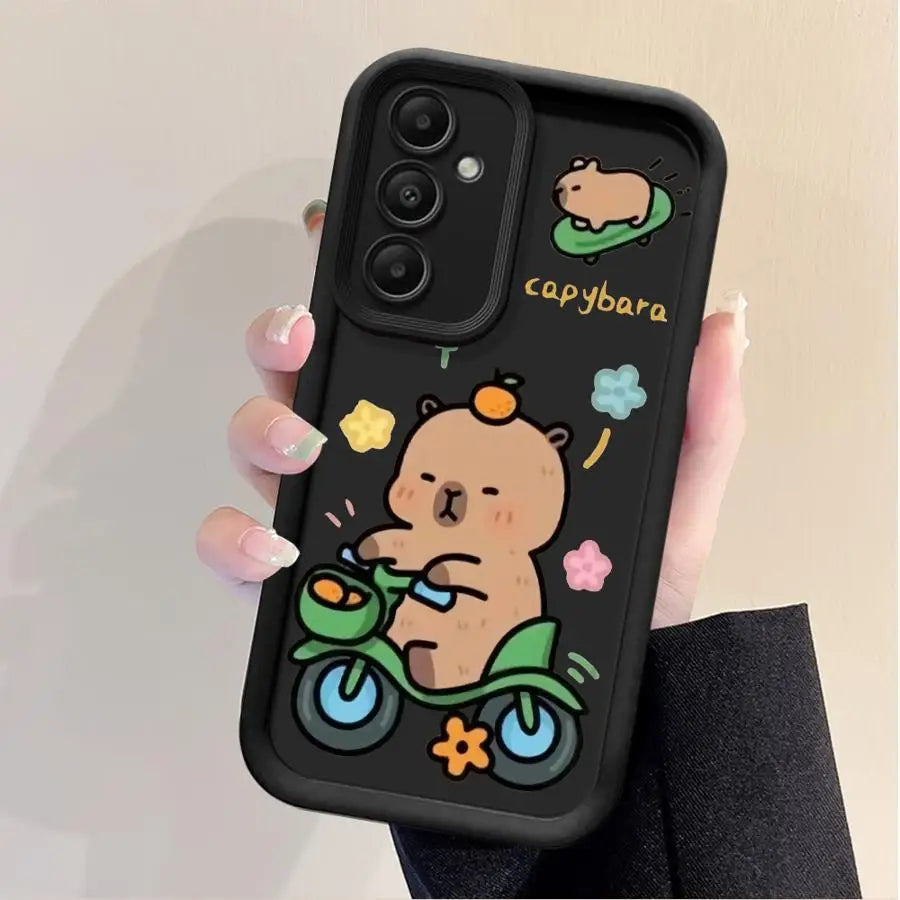 Capybara Phone case for Samsung Galaxy A10s A20s A30 A50s A03 A04 A04e A04s A05s A06 A11 A15 A16 A12 A13 A14 4G 5G