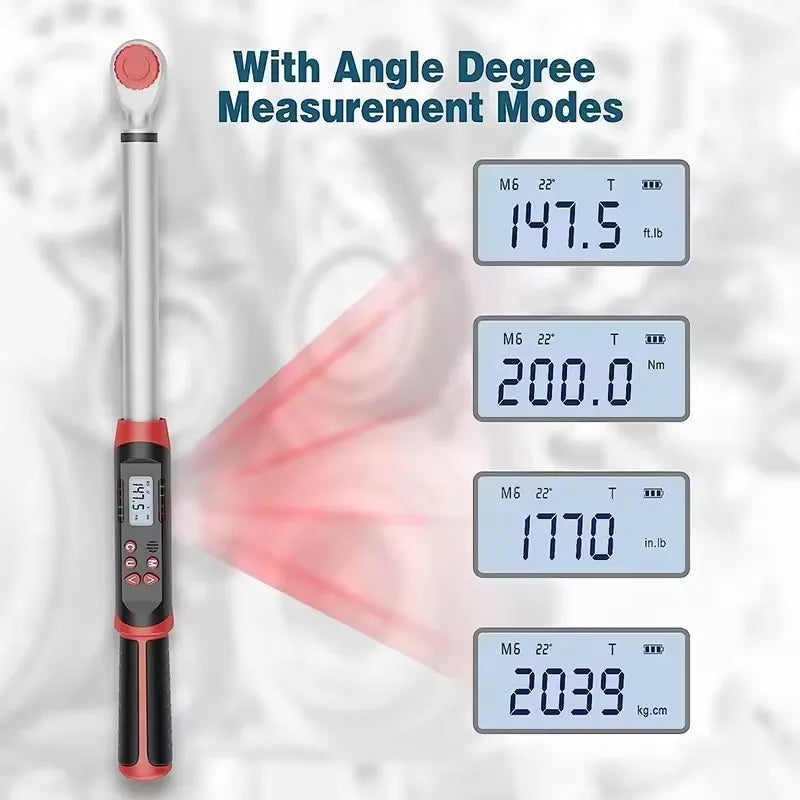 Digital Torque Wrench Ratchet Wrench Auto Repair Tools Torque Wrench