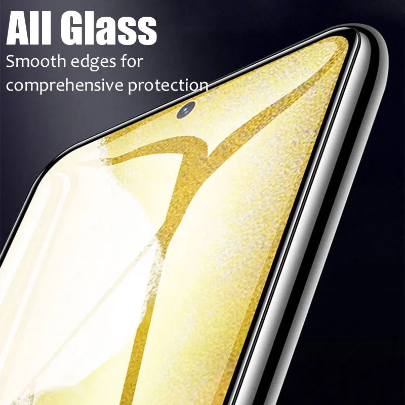 5Pcs Tempered Glass for Samsung Galaxy S23 S24 Fe S25 Ultra S21 S22 Plus Screen Protector for Samsung A16 A15 A36 A35 A56 A55