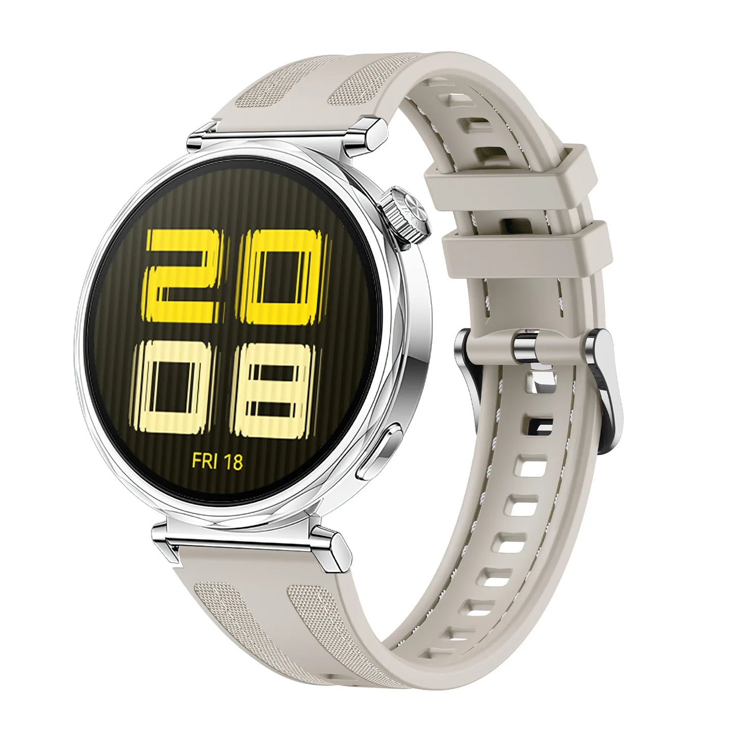 Official 18mm Nylon Strap For HUAWEI WATCH GT 5 4 41mm/Watch 5 Pro 42mm Composite Silicone Band Bracelet