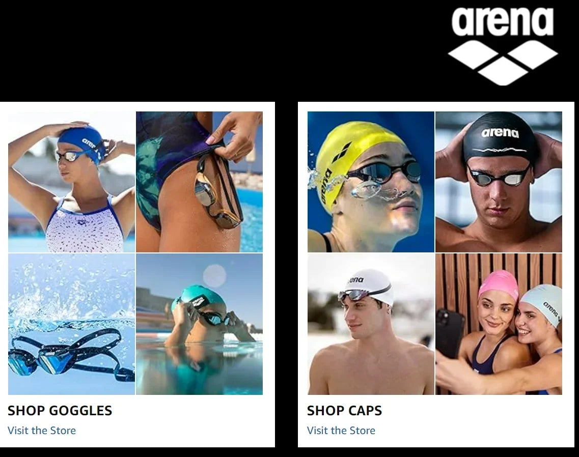 ARENA Professional Adult Anti Fog Swimming Goggles for Men and Women, Waterproof and Adjustable UV Protective Glasses