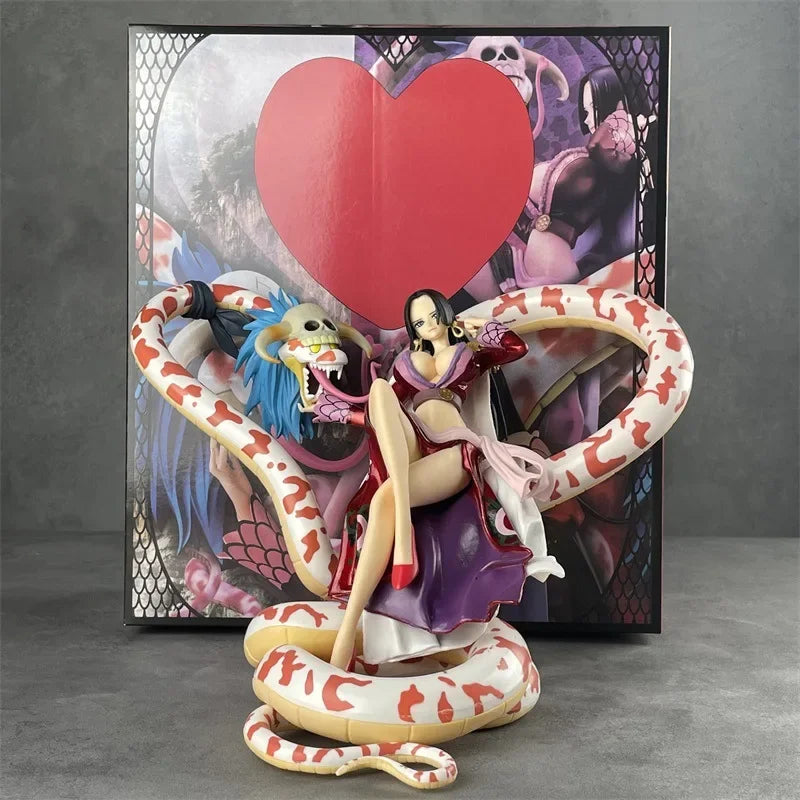 One Piece Figure Empress Snake Explosive Clothes Nine Snakes Boya Hancock Sitting King Qiwuhai Trendy Figure Model Decorative