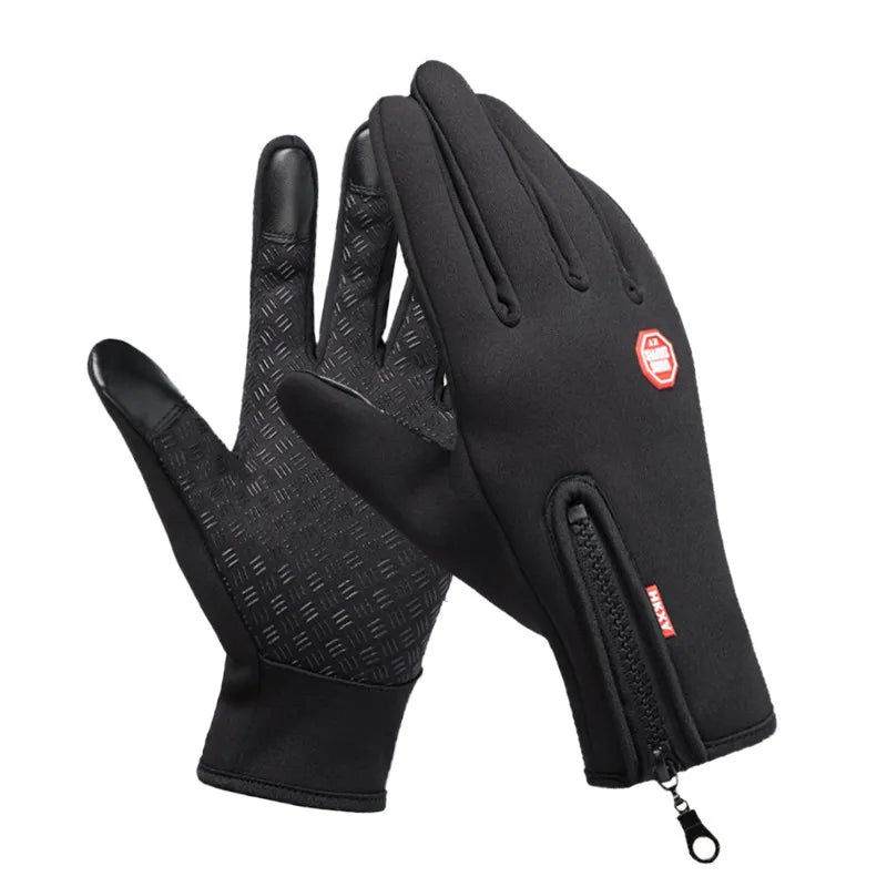 Winter Thermal Warm Full Finger Gloves Touchscreen Unisex for Outdoor Sports Cycling Bicycle Ski Camping Motorcycle Gloves