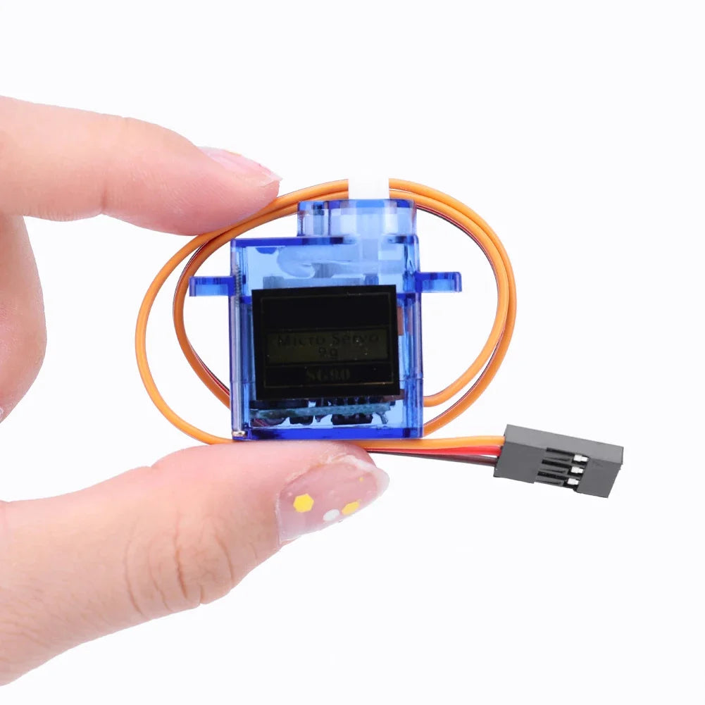SG90 9G Micro Digital Servo Motor 180/360 Degrees Micro Gear Servo Motor for RC Helicopter Aircraft Airplane