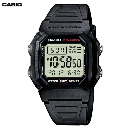 CASIO 800H/96H Men's Watch Series Square High Definition Digital Display Sports Multifunctional Watch Electronic Watch