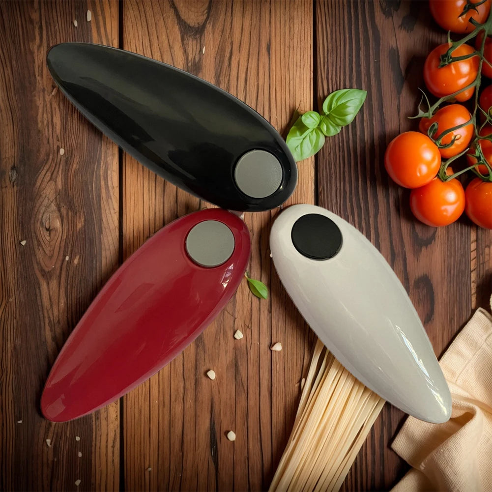 Electric Can Opener Automatic Bottle Opener Battery Operated Tin Opener One Touch for Weak Hands for All Kinds of Jars