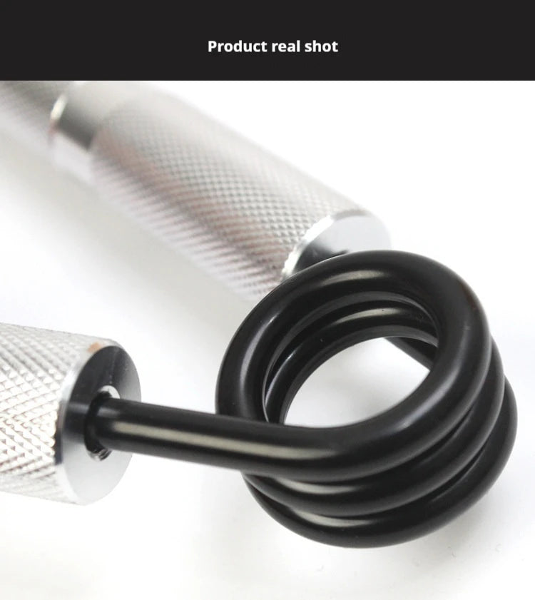 Direct sales of aluminum alloy metal grip arm strength device Amazon fitness spring steel A-type hand training