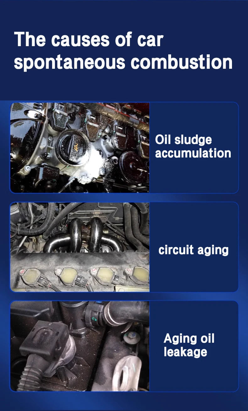 Engine Bay Cleaner Powerful Decontamination Cleaning Oil Dust Grease Remover Product For Engine Compartment