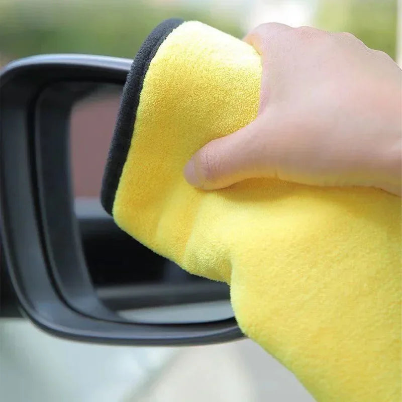 1PCMotorcycle Detailing Microfiber Towel Auto Wash Towels Universal Motorcycles Soft Cleaning Towel Wash Rag Accessories