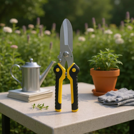 1pc Professional Multi-Functional Stainless Steel Garden Scissors, Industrial Pruning Shears, Ideal DIY Gift