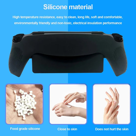 Silicone Protection Skin for PS5 Playstation Portal Game Console Soft Case Sleeve Anti-Scratch Non-Slip Gamepad Cover Grip Case