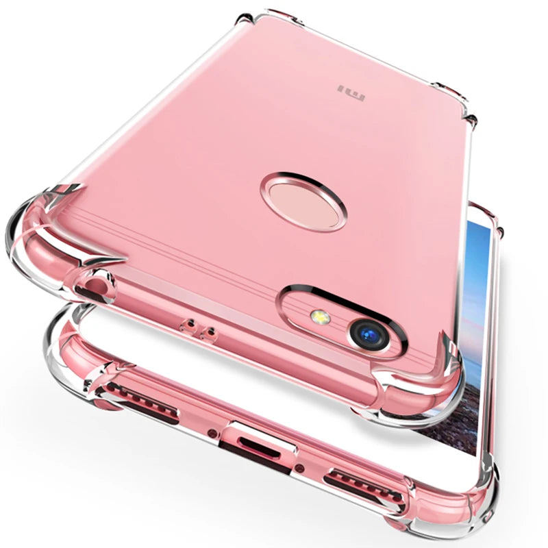 Cool Shockproof Clear Soft Case For Xiaomi Mi 8 9 10 11 A2 Lite A1 A3 Mi6 Mi Play Silicone Cover For Xiaomi Pocophone F1 Mi8 SE