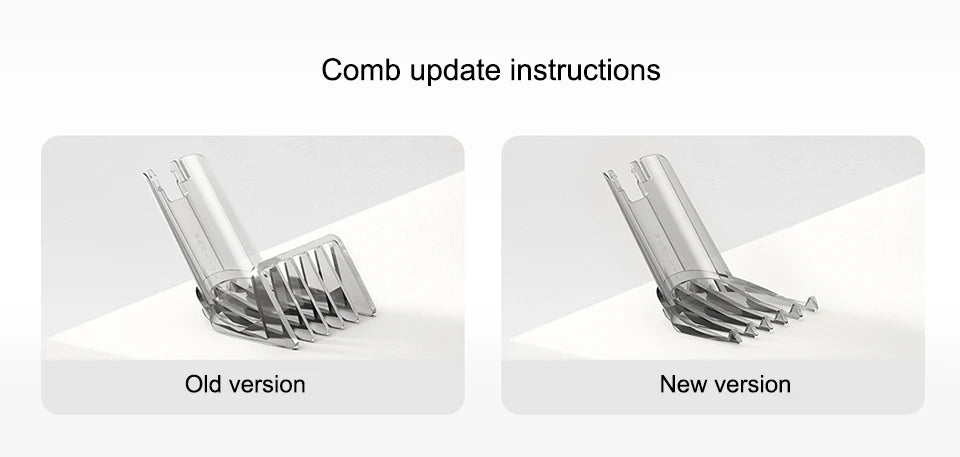 MIJIA Hair Clipper 2 Hair Trimmer Professional Beard Cut Machine IPX7 Waterproof Wireless Haircut Machine Mijia Clipper 2