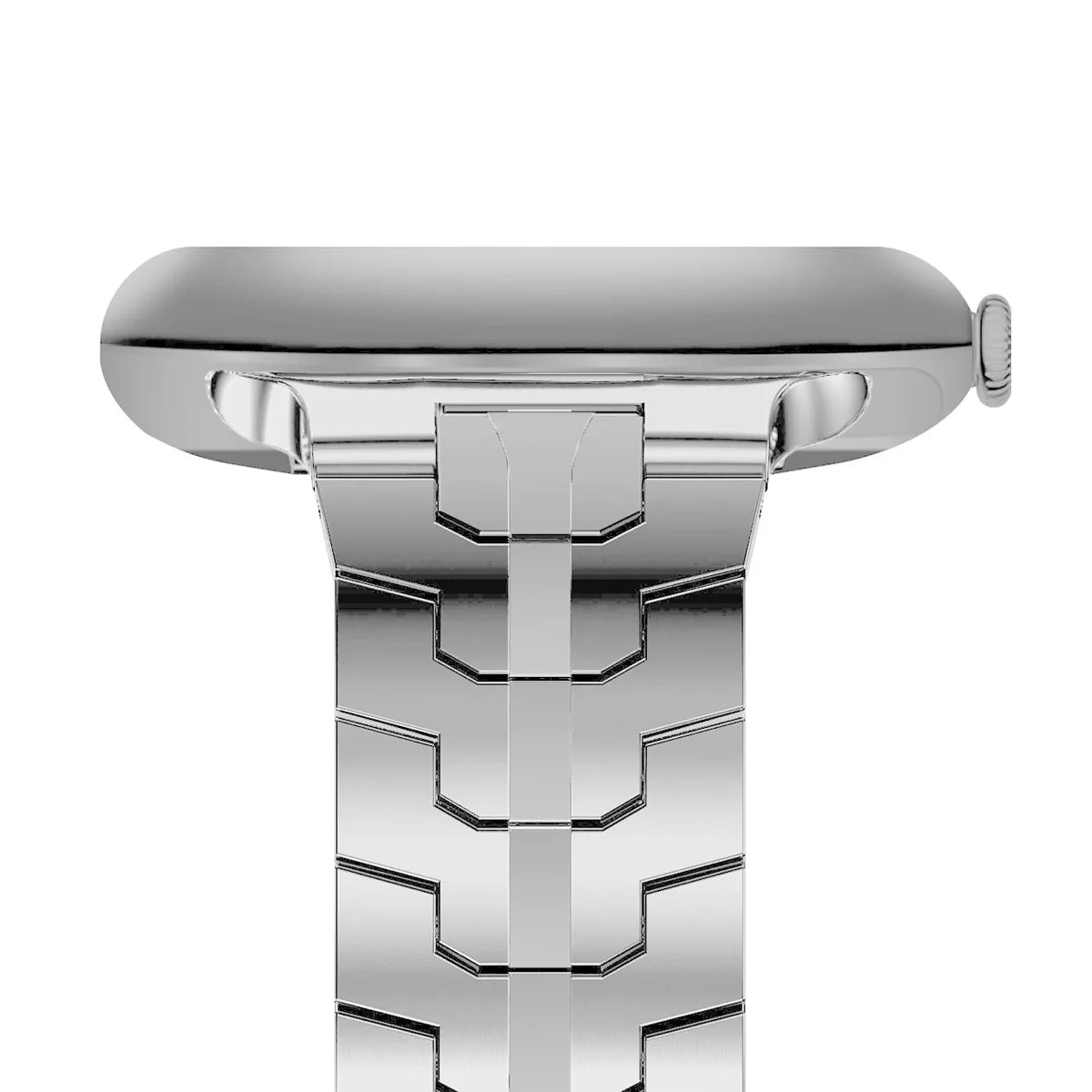 Luxury Stainless Steel Strap Suitable for The Google Pixel Watch 1/2/3 41mm Armor-like Metal Unibody Strap