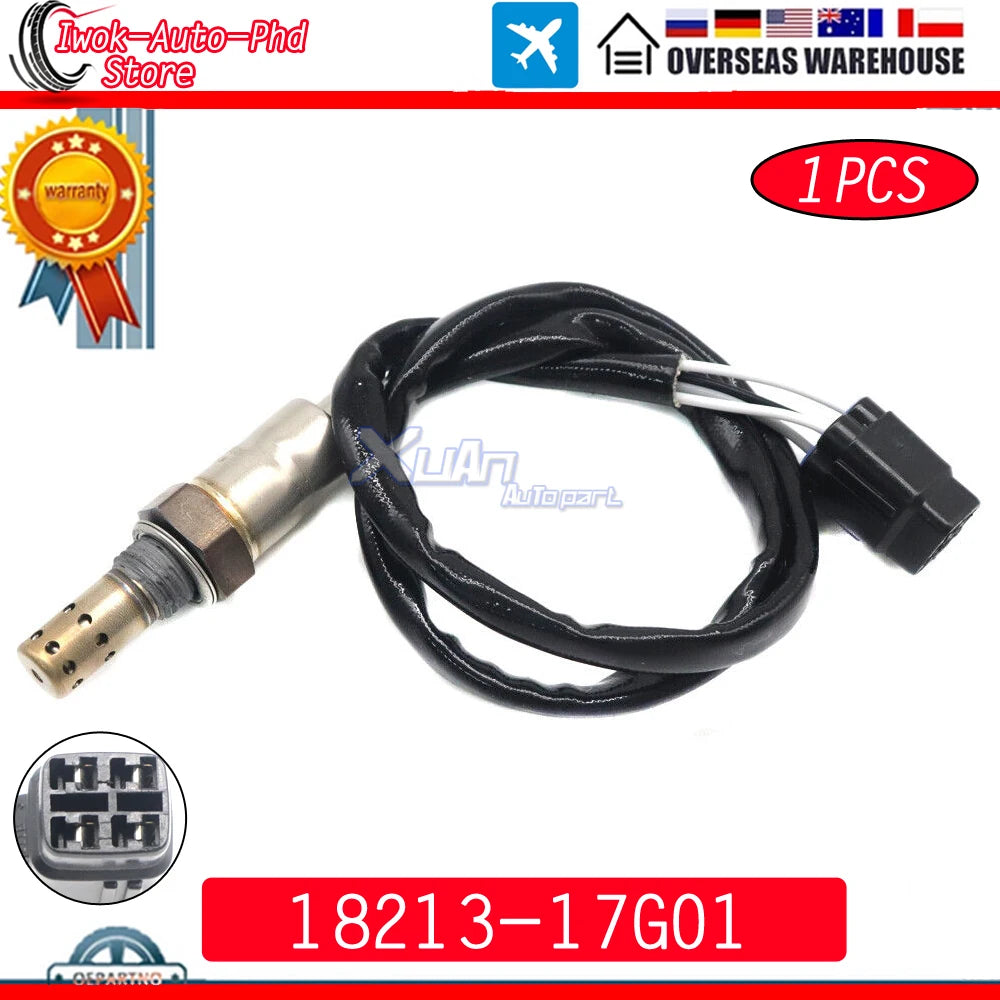 Car 18213-17G01 Air Fuel Ratio Lambda Oxygen O2 Sensor For SUZUKI V-STROM 650 DL650 DL650A DL650AL3 1821317G01000 1821317G01
