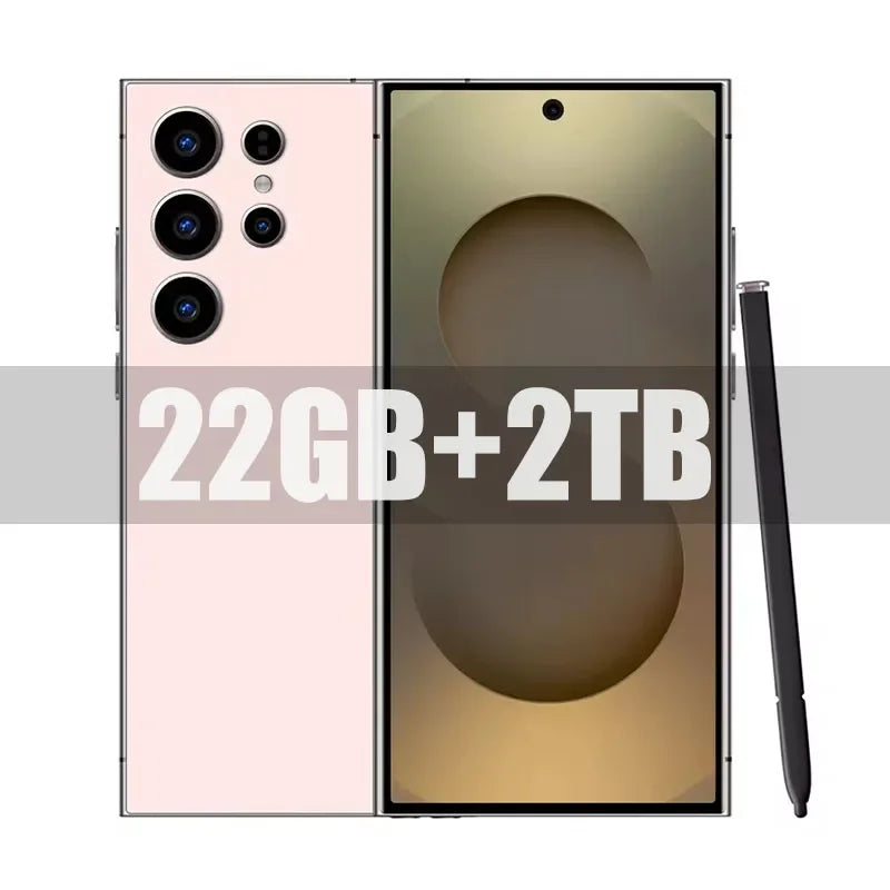 HOT 2025 new S26 Ultra original intelligent 5G dual card dual standby Android 15 system global version 108MP 7800mAh battery