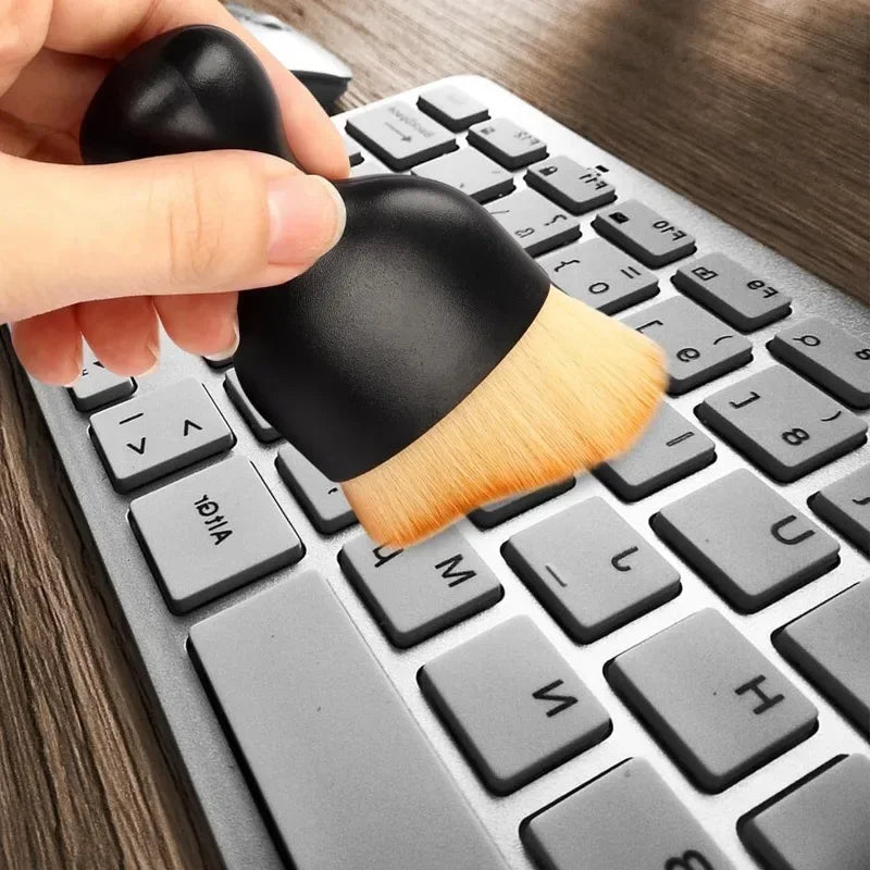 Car Vent Cleaning Soft Brush with Casing Car Interior Cleaning Tool Artificial Car Brush Crevice Dusting Detailing